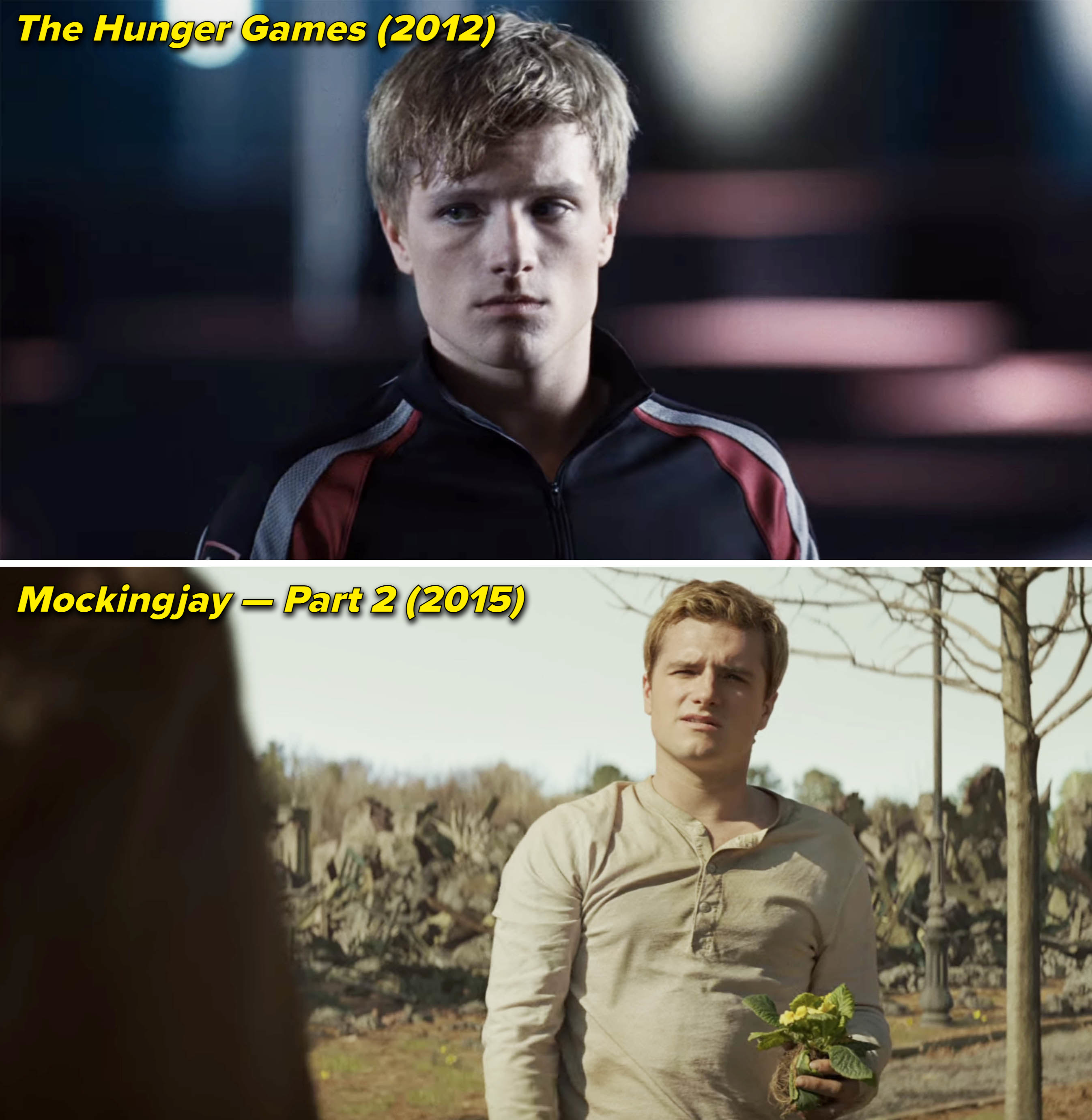 Josh as Peeta