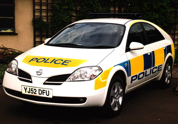 Nissan Primera Police (P12) 2002–08 wallpapers