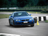 Nissan Skyline GT-R V-spec (BNR34) 1999–2002 wallpapers