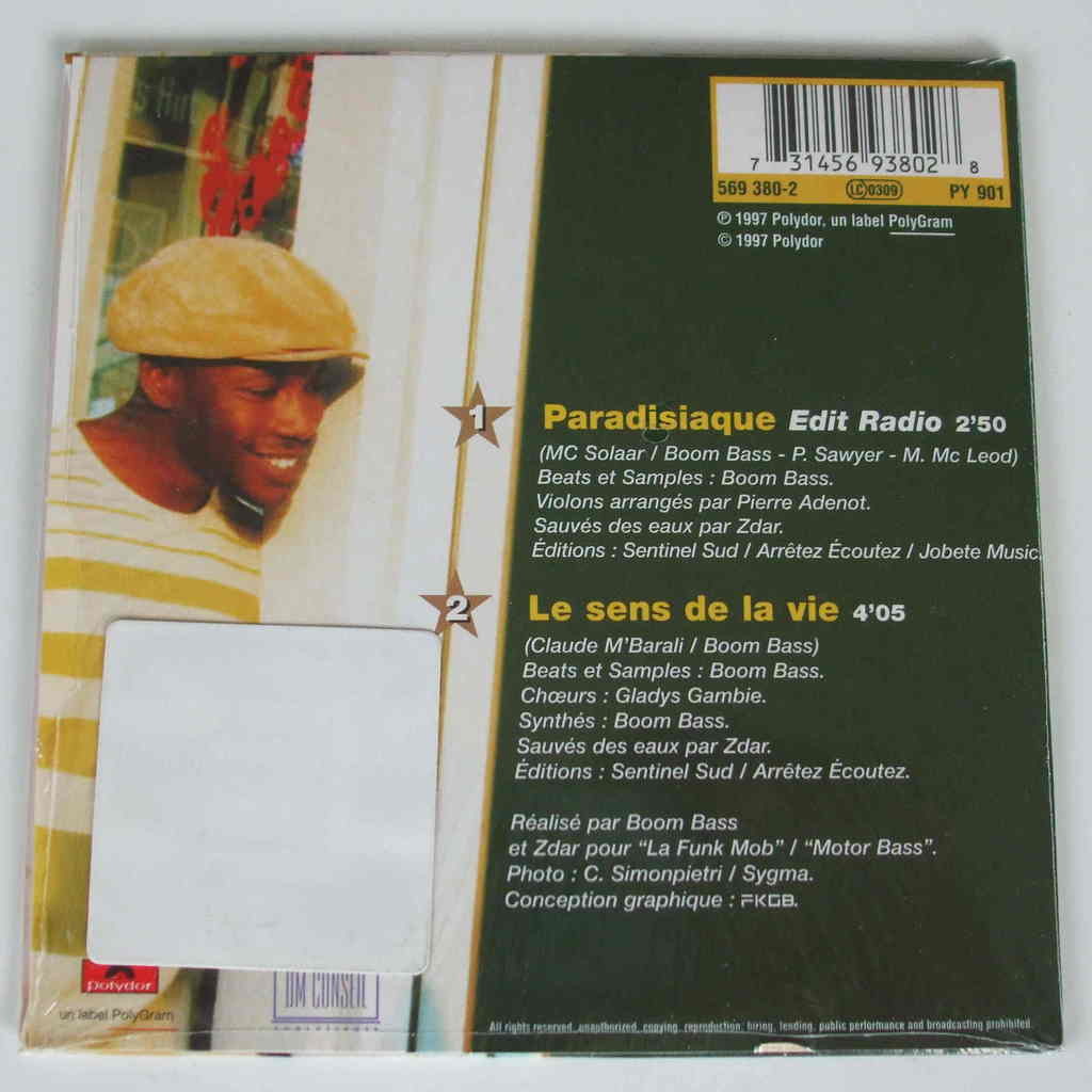 MC SOLAAR paradisiaque