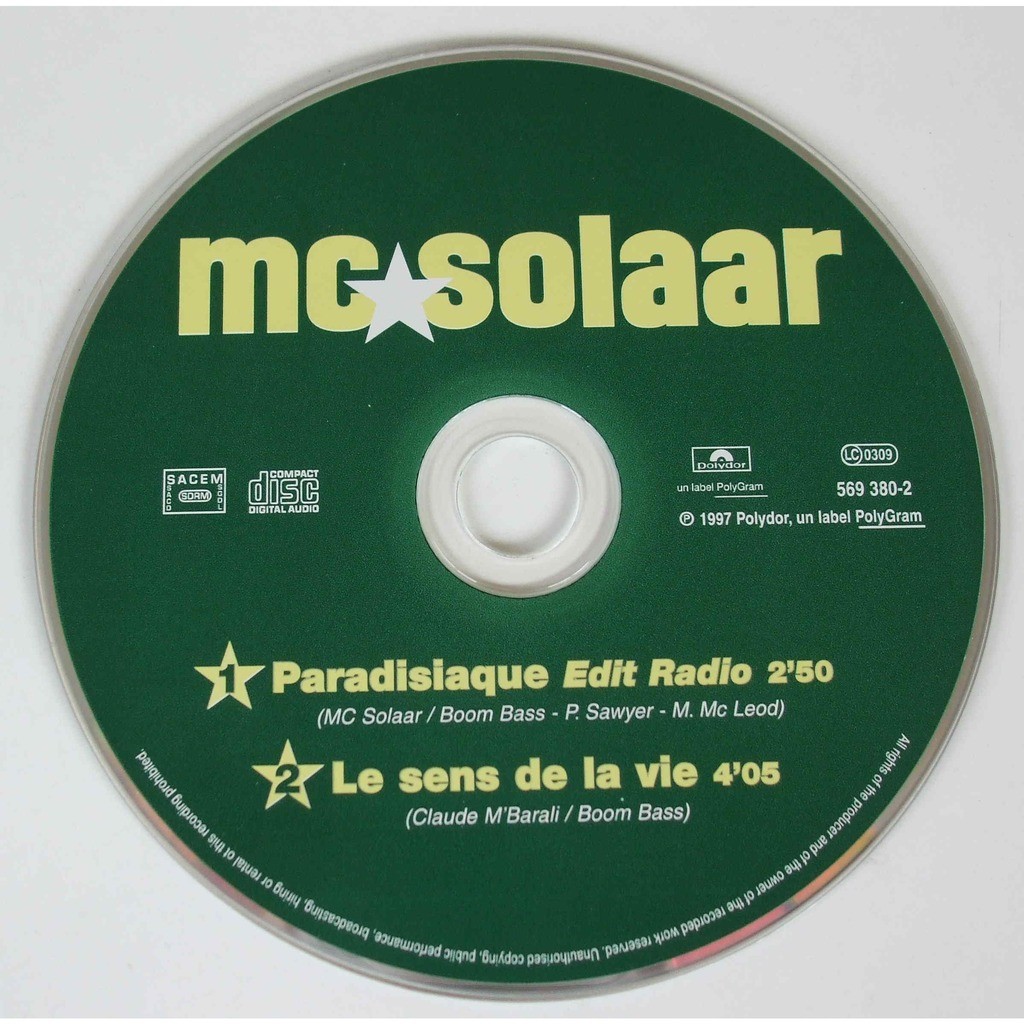 MC SOLAAR paradisiaque