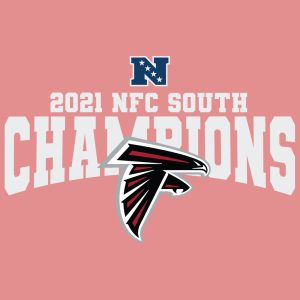 2021 Nfc South Champions Atlanta Falcons SVG