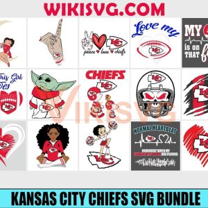 16 - Kansas City Chiefs SVG Bundle