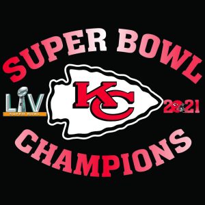 2021 Super Bowl Champions Kansas City Chiefs SVG