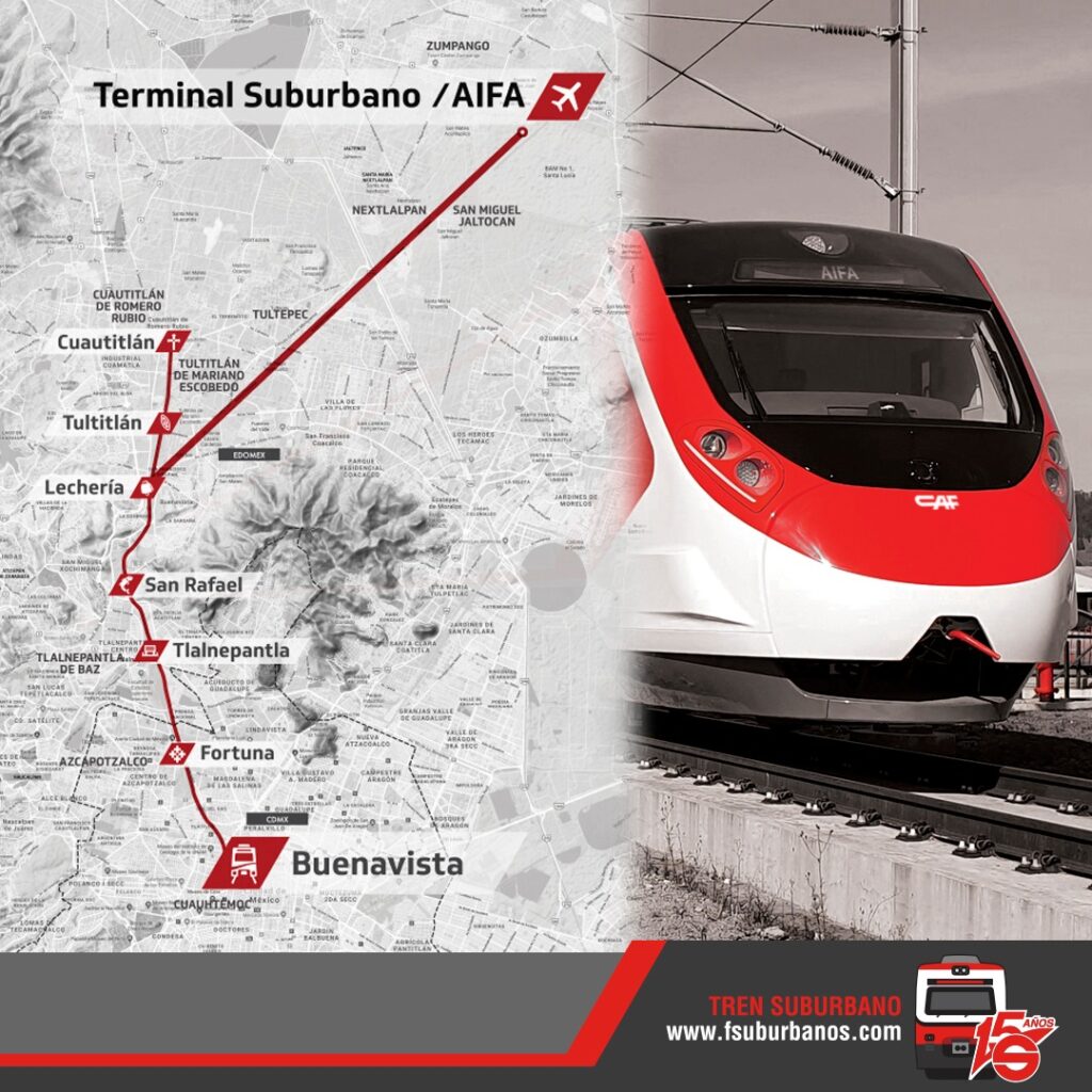 Chilango - Ampliación del Tren Suburbano al AIFA: ruta, estaciones y ...