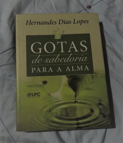 Livro gotas de sabedoria para a alma - hernandes dias lopes