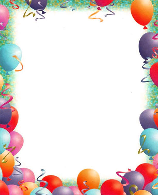 Free clip birthday border, Download Free clip birthday border png ...