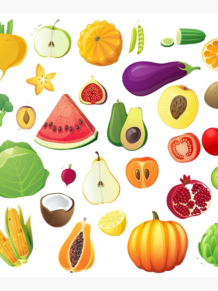 Free clip fruits and vegetables print, Download Free clip fruits and ...