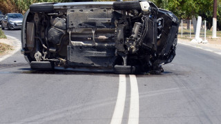 Καραμπόλα πέντε οχημάτων στην άνοδο του Κηφισού - Ανατροπή τζιπ στην Αττική Οδό