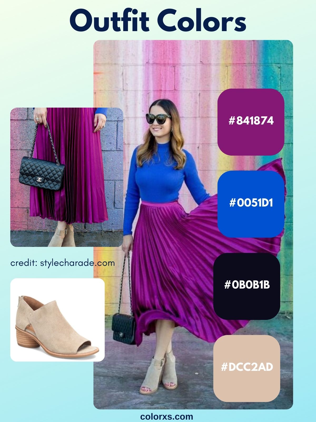 Women Fall Outfit Inspiration | Color Combination Idea 13