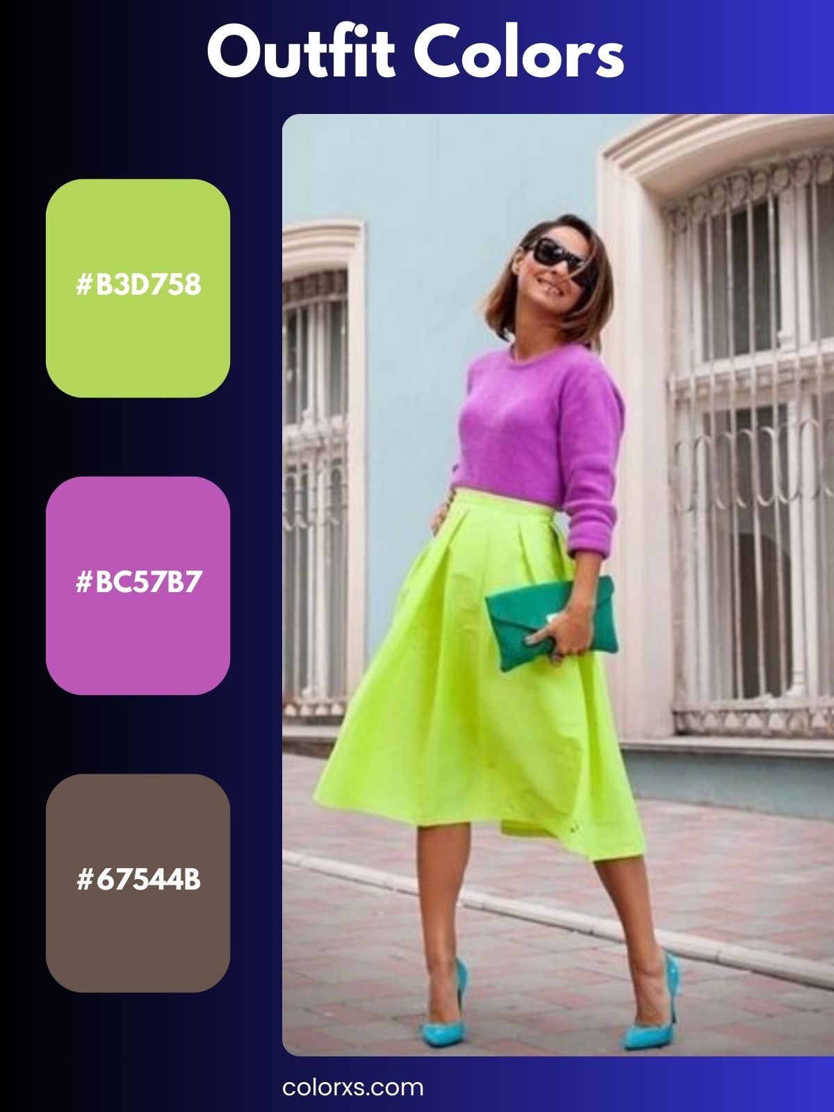 Women Outfit Inspiration and Color Combination Idea 14