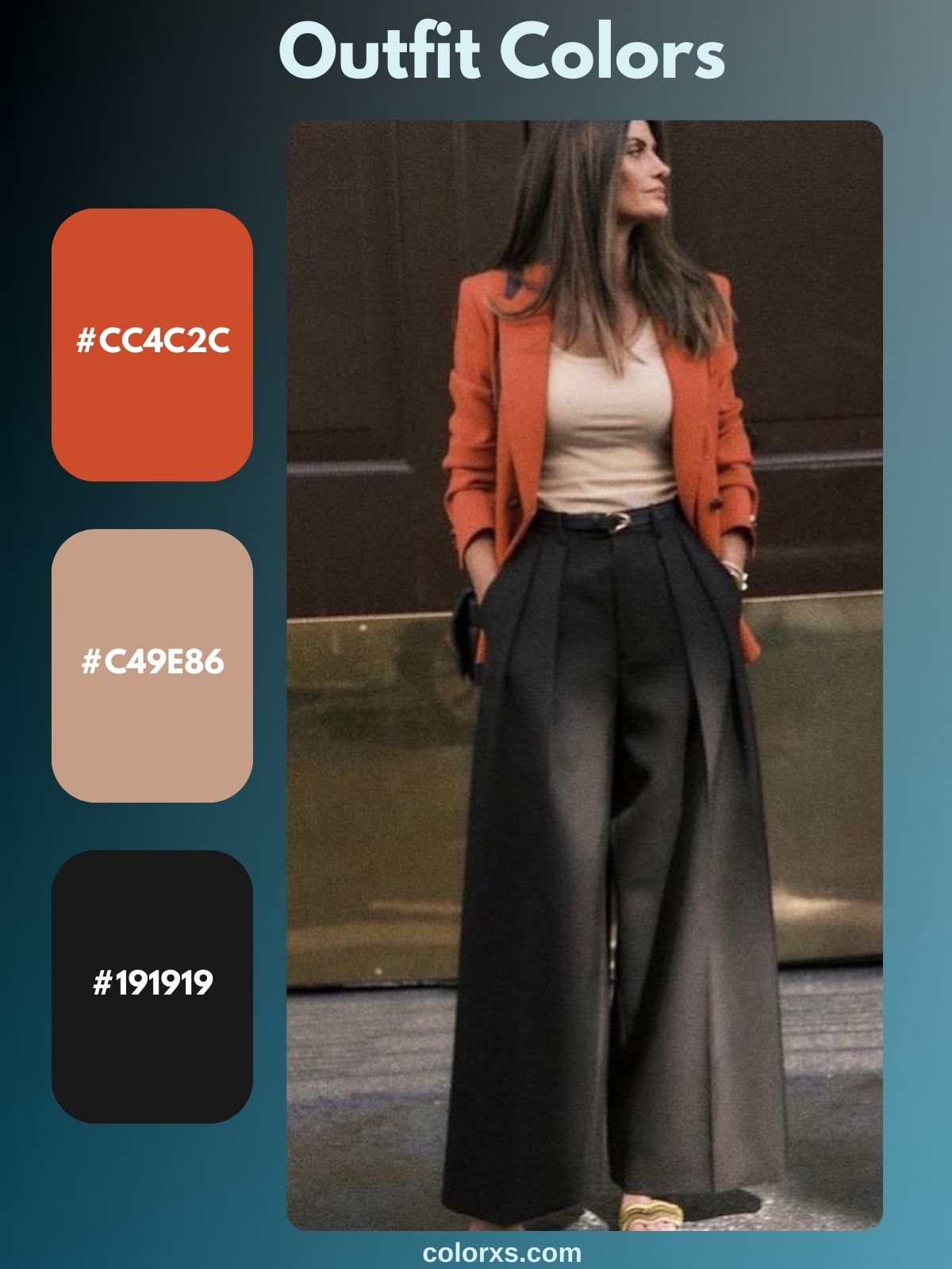 Women Business Outfit Colors | Color Inspiration & Combination Idea 17