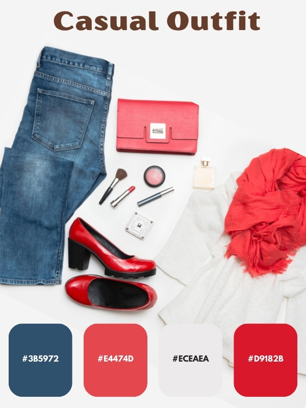 Women Outfit Inspiration and Color Combination Idea 6