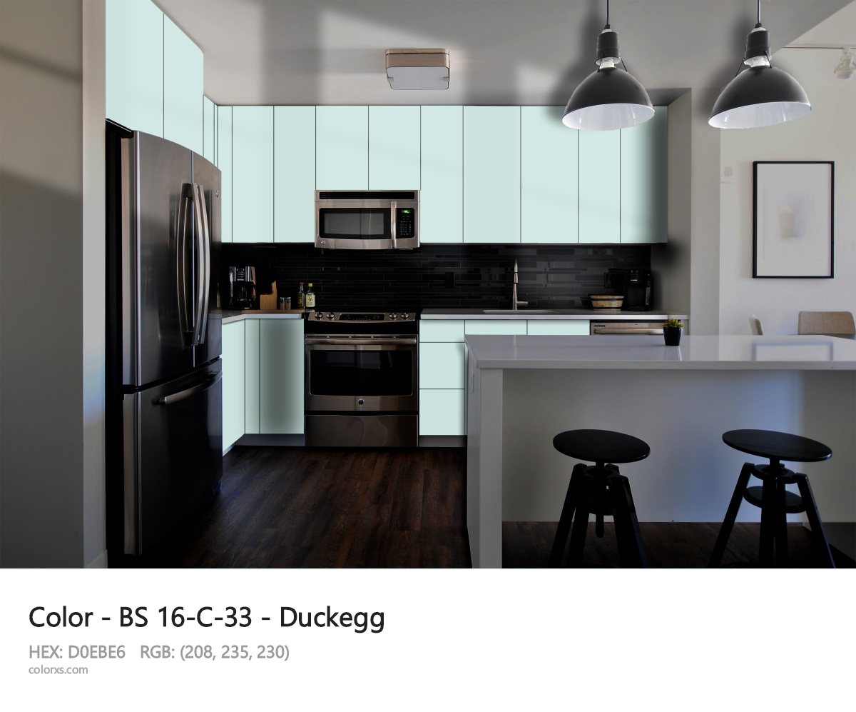 BS 16-C-33 - Duckegg CMS modular kitchen design