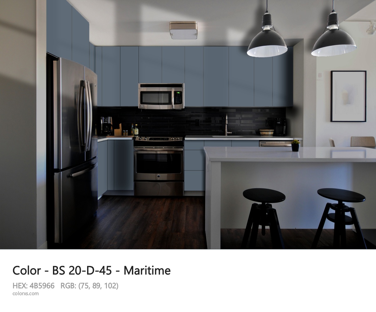 BS 20-D-45 - Maritime CMS modular kitchen design