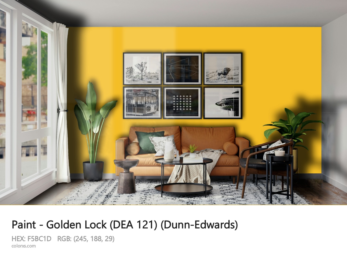 About Golden Lock (DEA 121) color - its meaning and example