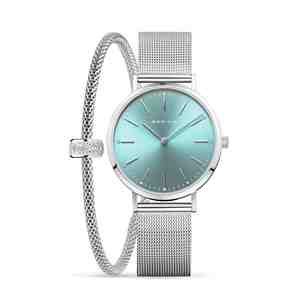 Dámské hodinky BERING Classic 14134-005-GWP s náramkem