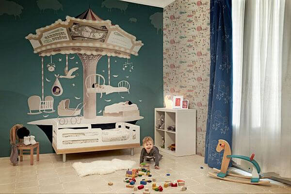 27 Cute Kid's Room Wallpaper Ideas