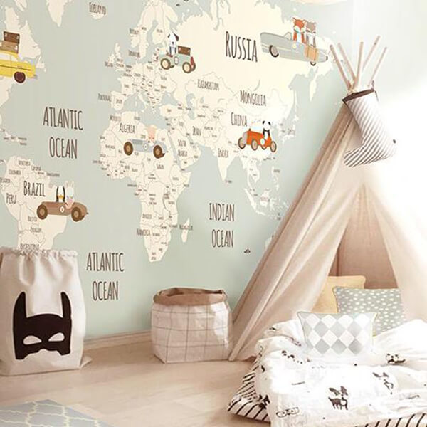 27 Cute Kid's Room Wallpaper Ideas