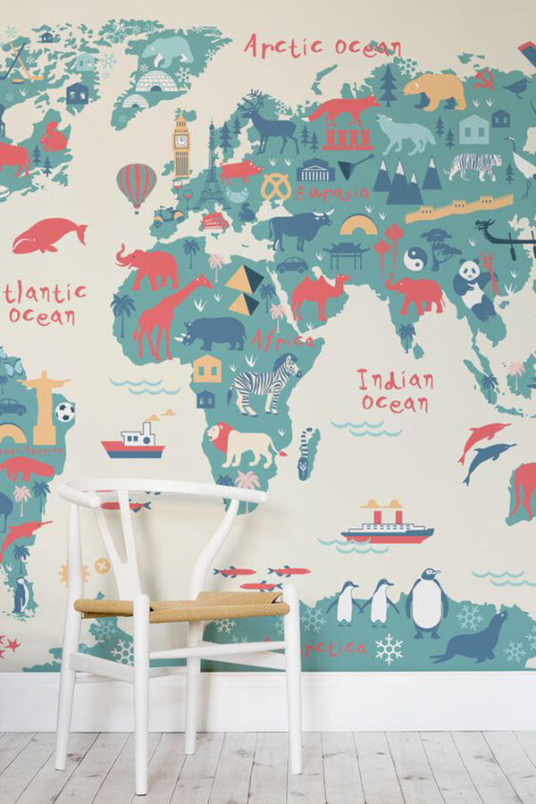 27 Cute Kid's Room Wallpaper Ideas