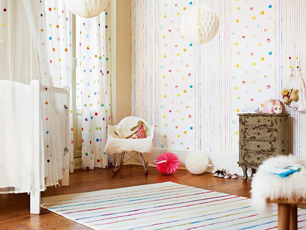 27 Cute Kid's Room Wallpaper Ideas