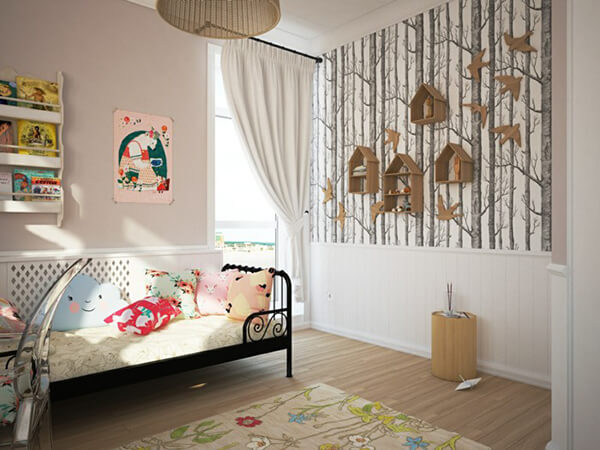 27 Cute Kid's Room Wallpaper Ideas