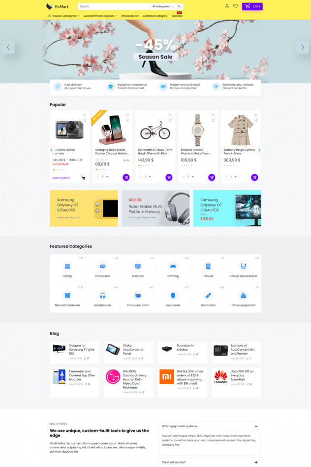 REHub - Price Comparison, Multi Vendor Marketplace Wordpress Theme