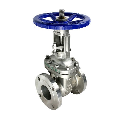 Corrosive fluid valve - 331 - KTN - gate / with handwheel / for water