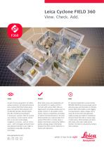 Leica Cyclone FIELD 360 Data Sheet