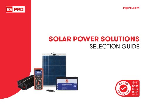 RS PRO Solar Panel Solutions Guide