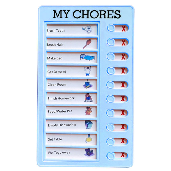 GC Chore Chart For Kids, Reusable To Do List Chores Checklist Task ...