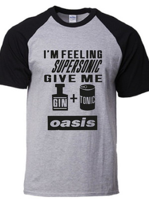 Camiseta oasis supersonic