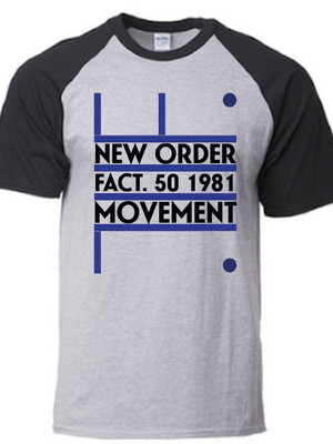 Camiseta new order movement