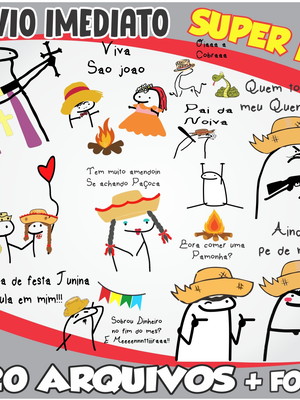 Kit digital flork festa junina - são joão