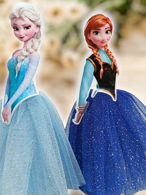 Tubete ana e elsa - frozen - lembrancinha frozen