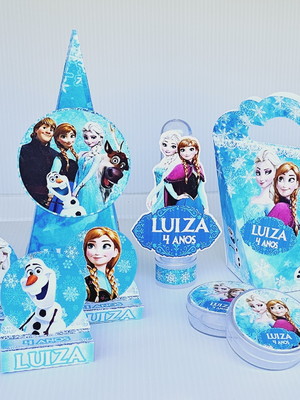 Kit frozen - 50 itens