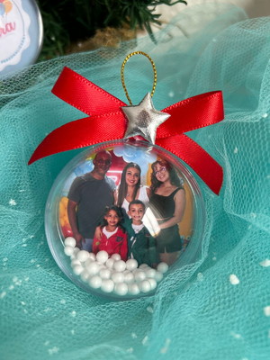 Bola de natal personalizada