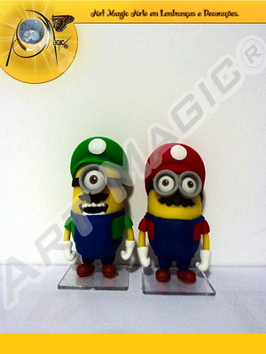 Minions irmãos mario - super mario bros