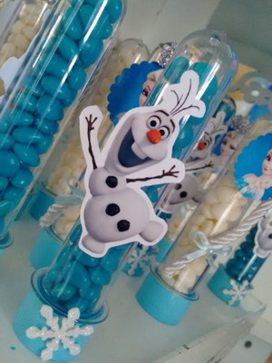 Tubete personagens olaf