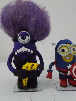 Minion evil e capitão américa