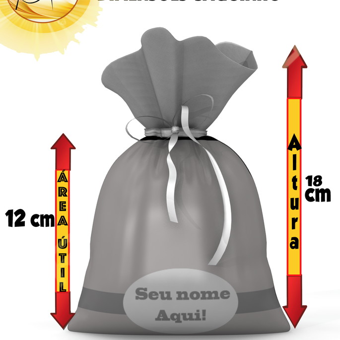 Imagem 2 - Saquinho Poderoso Chefinho 2 18cmx13cm