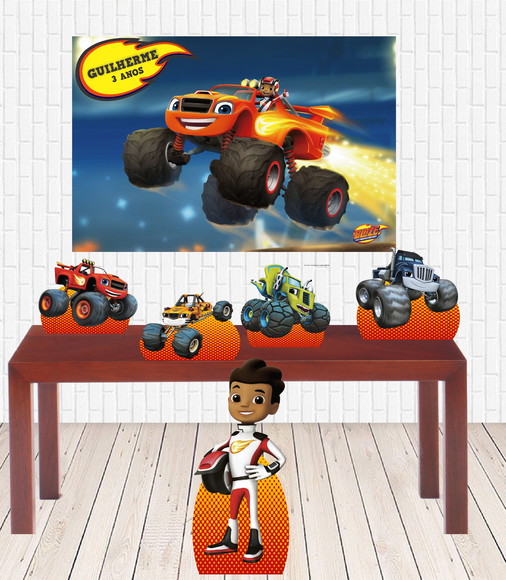 decoração blaze and monster machines-Ganhador de velocidade🍑 Descubra o ... image.