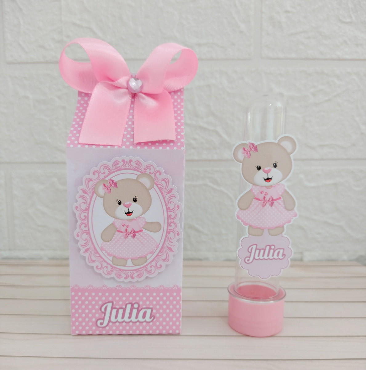 Kit Festa - 10 Caixas Milk e 10 Tubetes Chá de Bebê! | Elo7