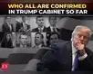 Trump 2.0: Check who all are confirmed in cabinet so far:Image