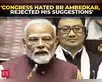 PM attacks Cong over Bharat Ratna for Ambedkar:Image