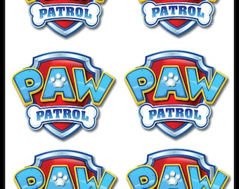 Paw Patrol Pink Badge About 4