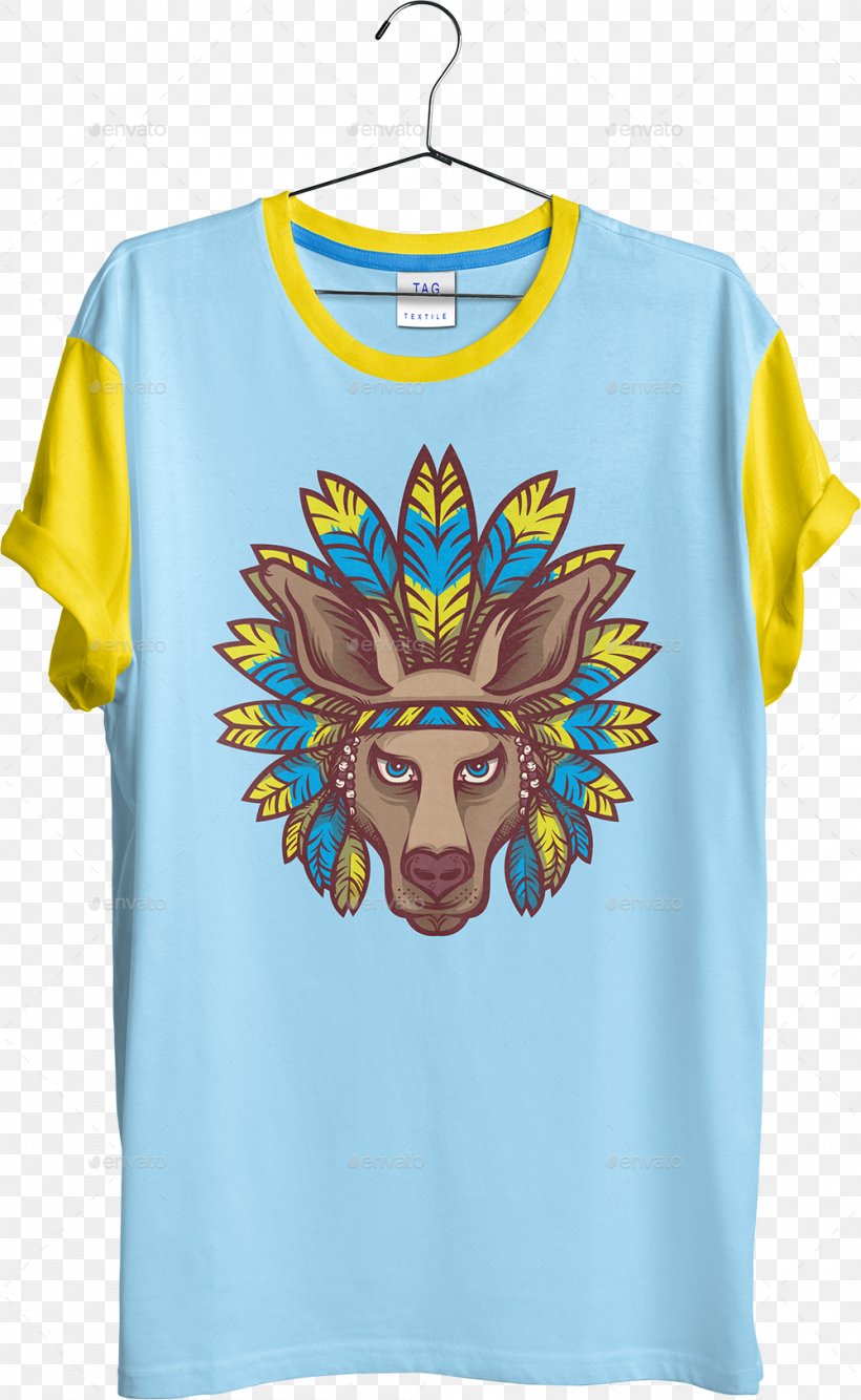 T-shirt Clothing Sleeve Electric Blue Bluza, PNG, 1000x1627px, Tshirt, Active Shirt, Animal, Bluza, Clothing Download Free