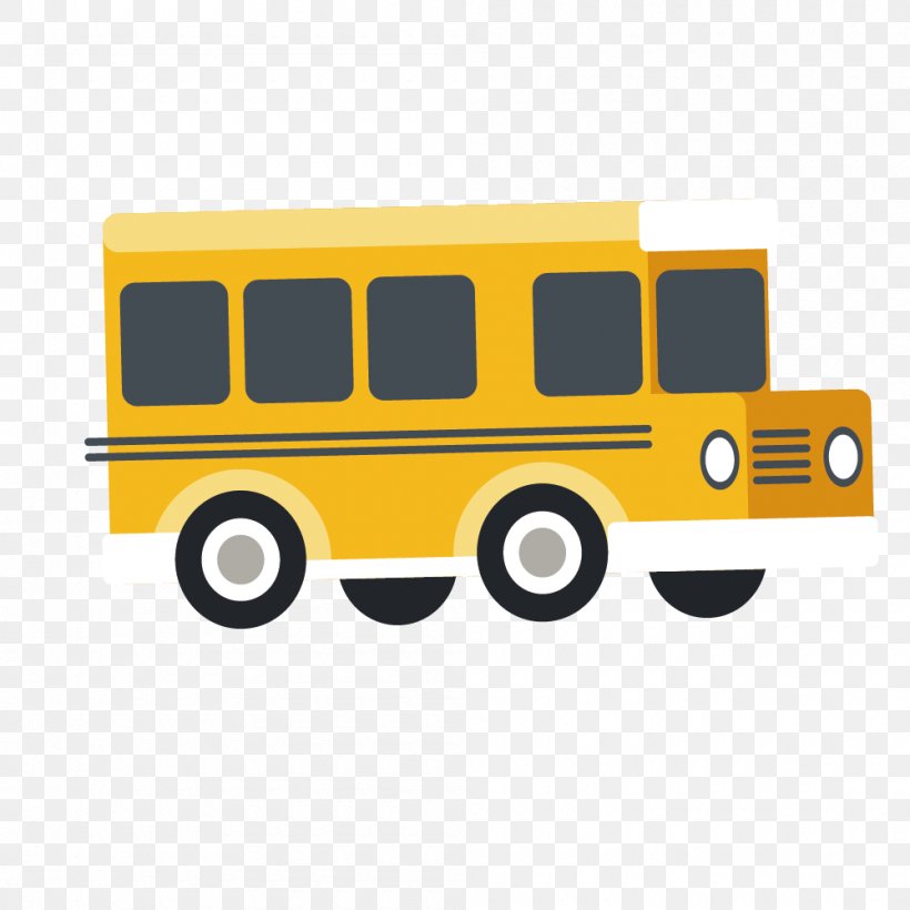 Cartoon School Bus, PNG, 1000x1000px, Car, Animation, Automotive Design ...