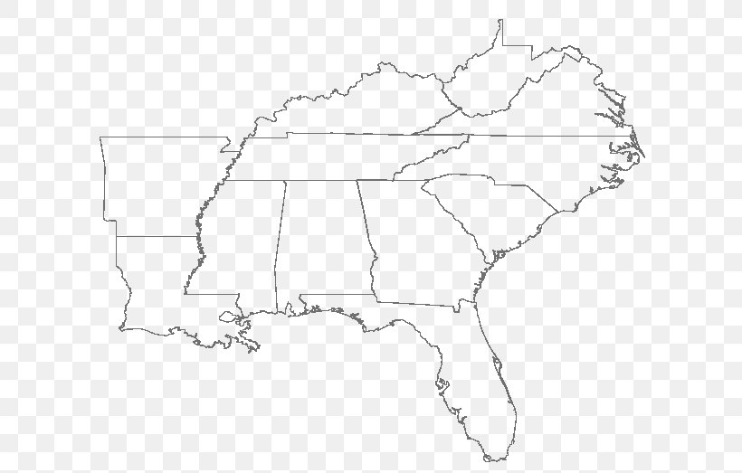 Printable Blank Map East Coast