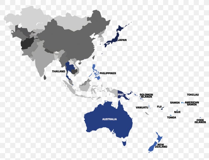 East Asia Asia-Pacific Pacific Ocean Middle East Map, PNG, 1000x765px, East Asia, Area, Asia, Asiapacific, Information Download Free